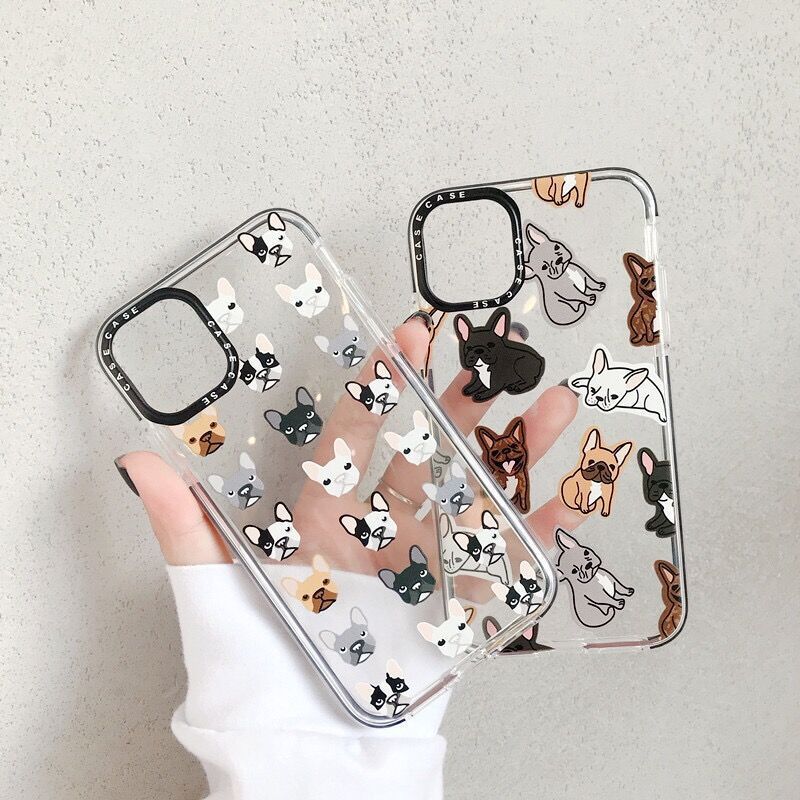 Cartoon anti-fall iPhone case