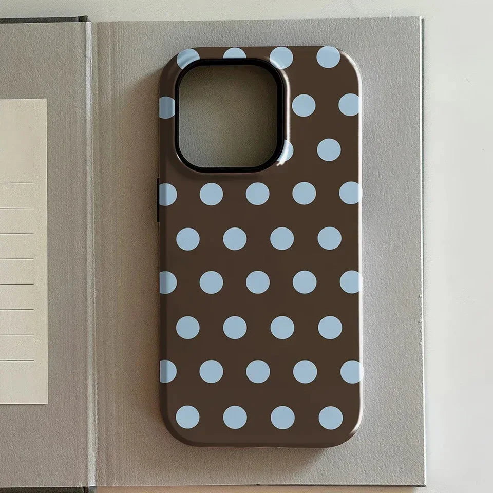 Red Polka-dot iPhone Case - Viexta