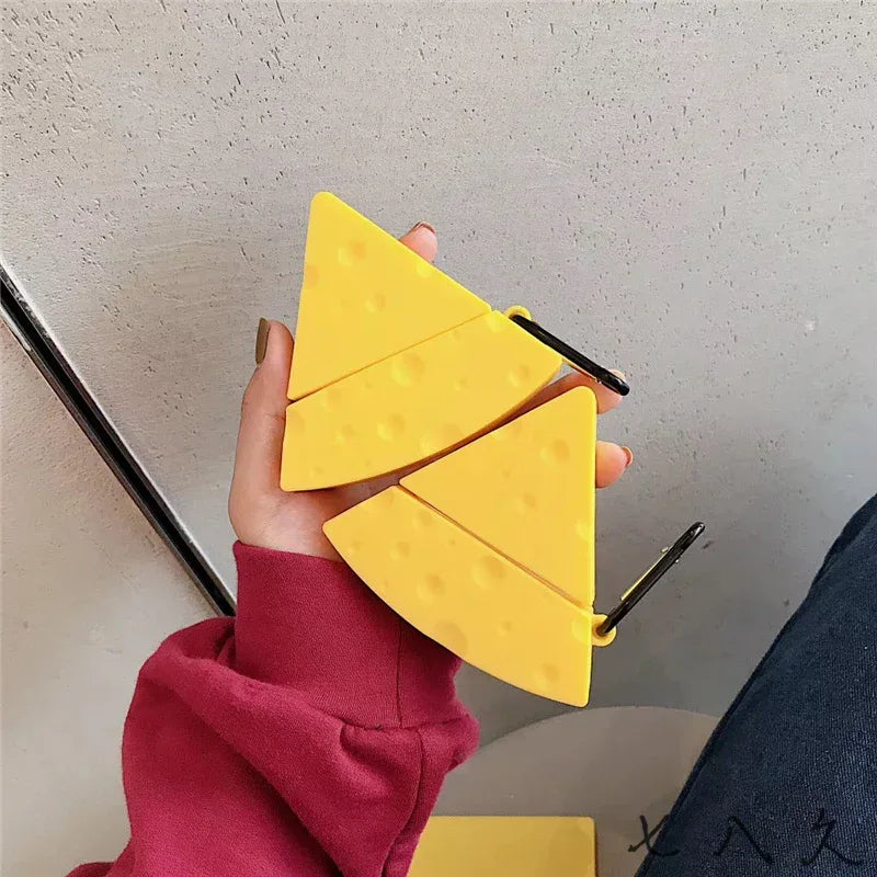 Stereo cheese airpods protective cover - Viexta
