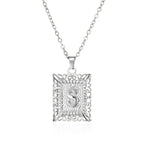 stainless-steel-initial-necklace - Viexta