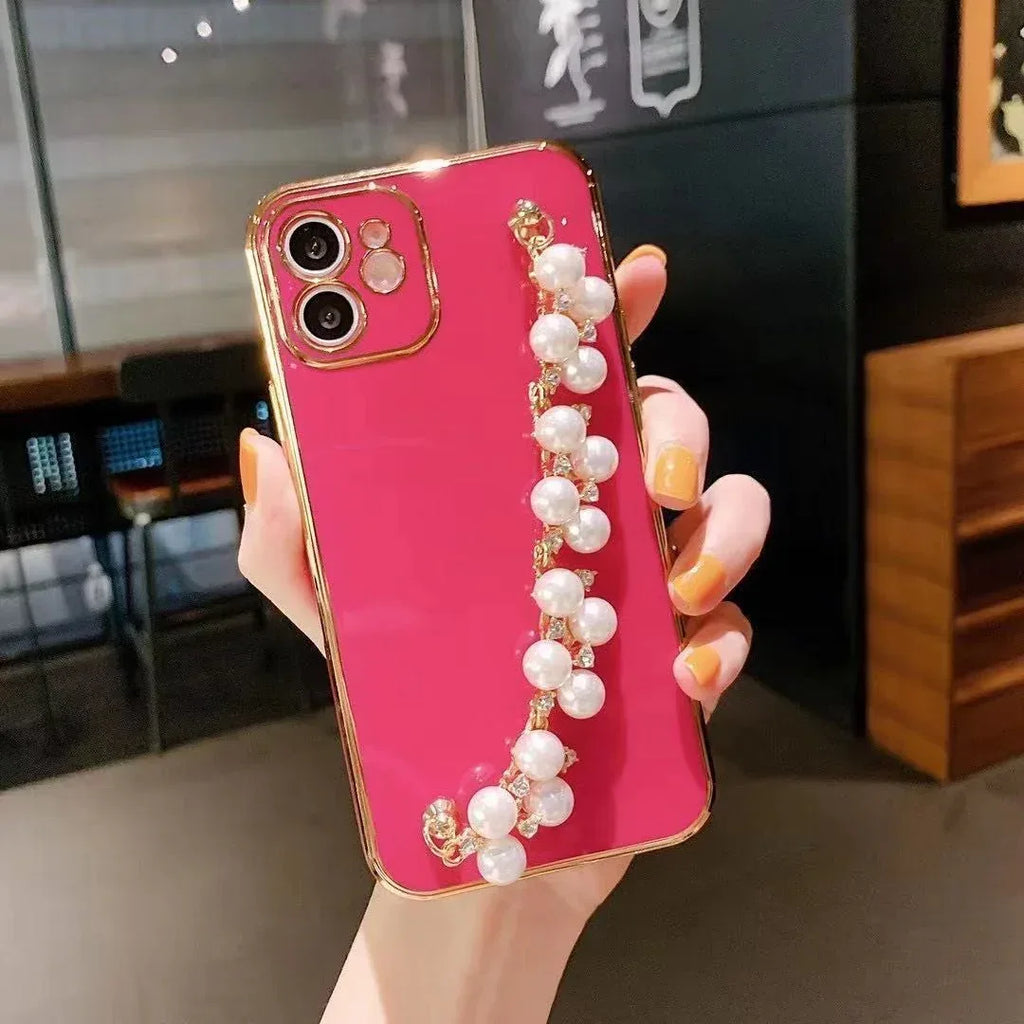 Pearl Bracelet iPhone Protective Case - Viexta