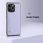 Plain Leather iPhone Cover - Viexta