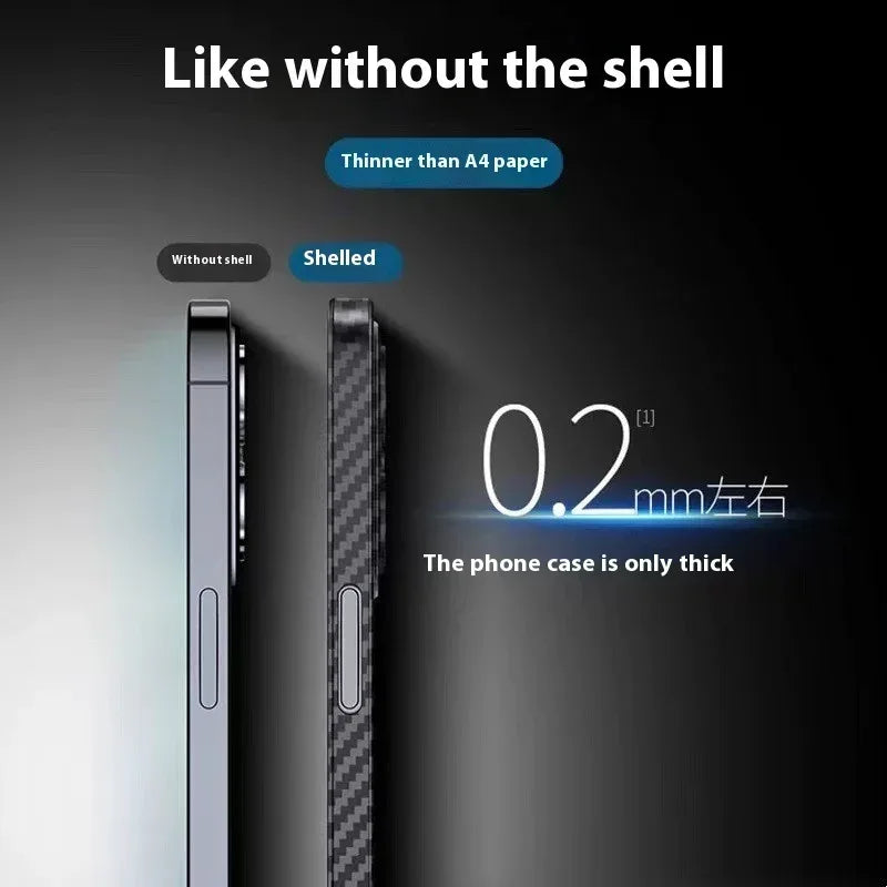 Carbon Fiber Drop-resistant IPhone Case - Viexta