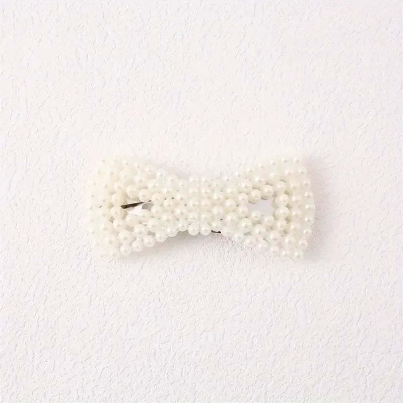 Faux Pearl HairClip - Viexta