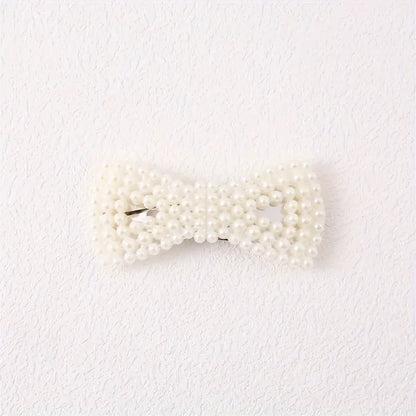 Faux Pearl HairClip