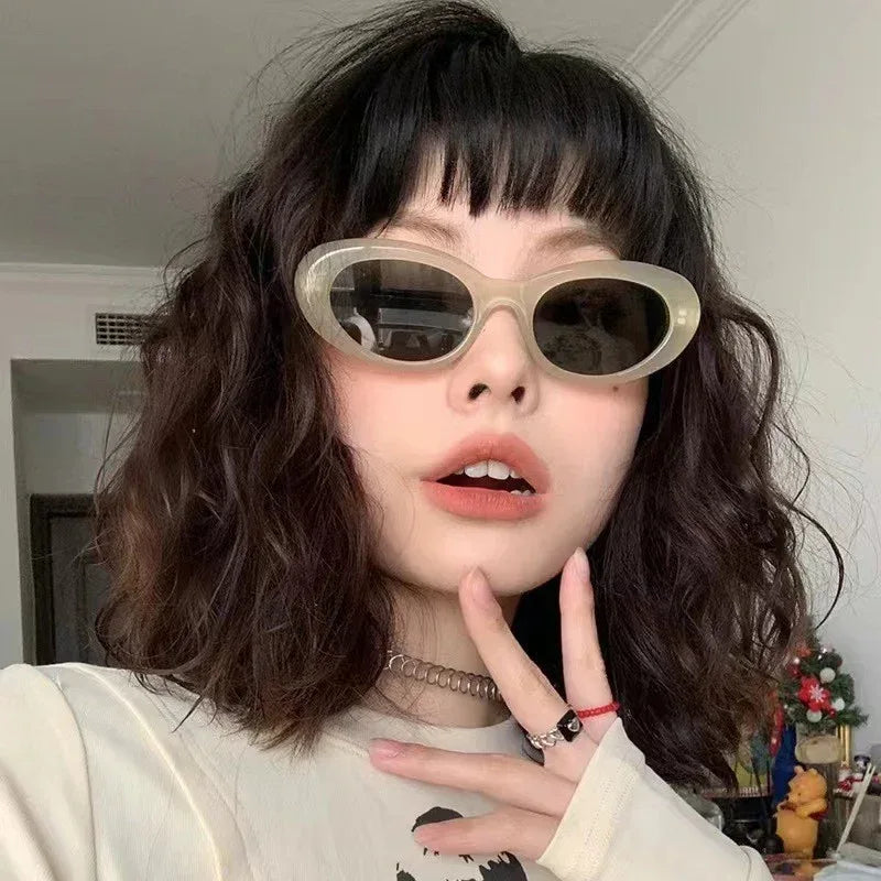Women's Retro Small Hip-hop Small Frame Sunglasses - Viexta