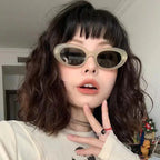 Women's Retro Small Hip-hop Small Frame Sunglasses - Viexta