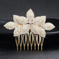 Bridal Hair Comb Rhinestone Korean Headdress Accessories - Viexta