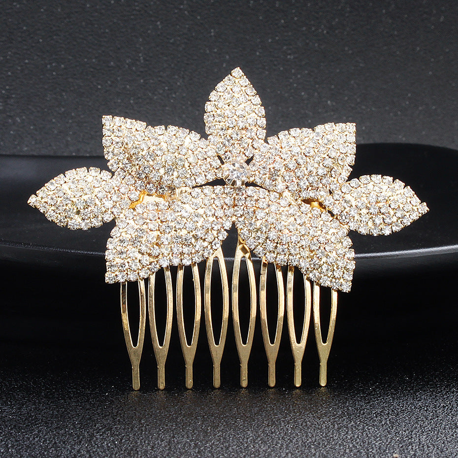 Bridal Hair Comb Rhinestone Korean Headdress Accessories