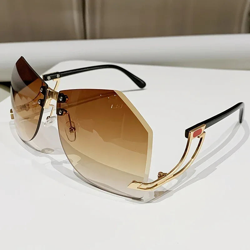 Rimless Sunglasses - Viexta