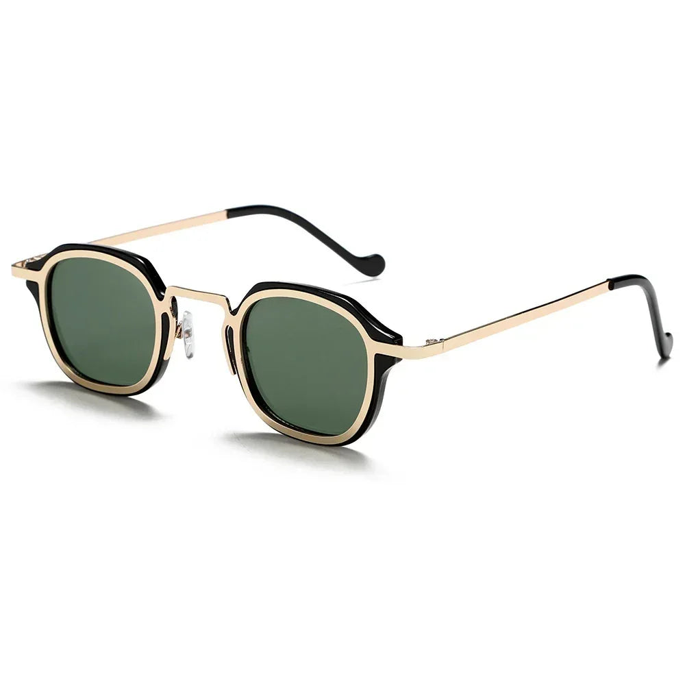 Square Metal PC Sunglasses - Viexta