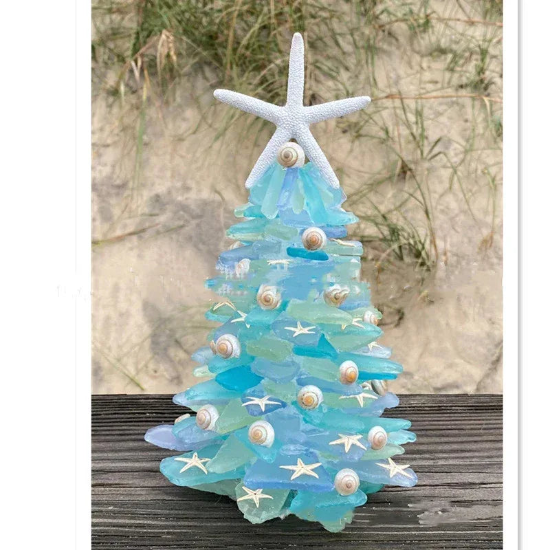 diy-christmas-decoration-blue-christmas-tree-glass-creative-unique-decoration - Viexta
