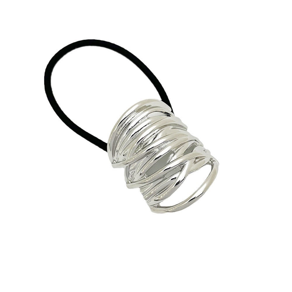 Metal Hair Rope Ponytail Head Rope