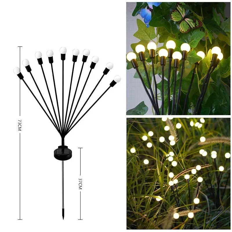 LED Pneumatic Firefly Ground Plug-in Lamp - Viexta