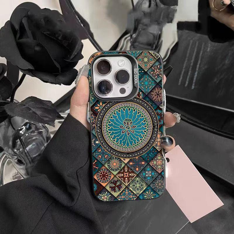 Ethnic Style Patterned iPhone Case - Viexta