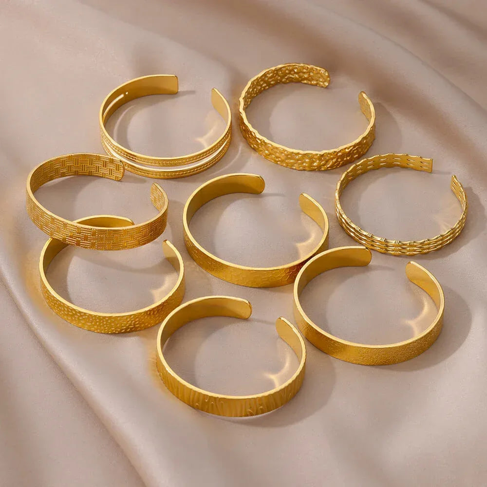 stainless-steel-opening-bracelet - Viexta
