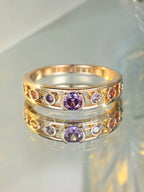 champagne-gold-crystals-ring - Viexta