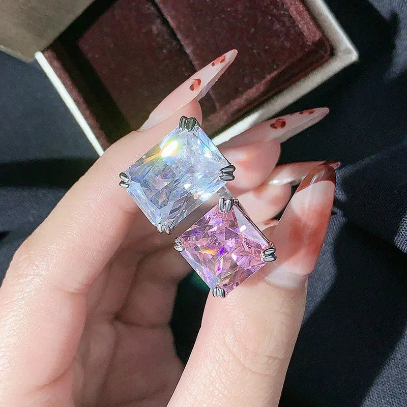 Topaz Square Ring - Viexta