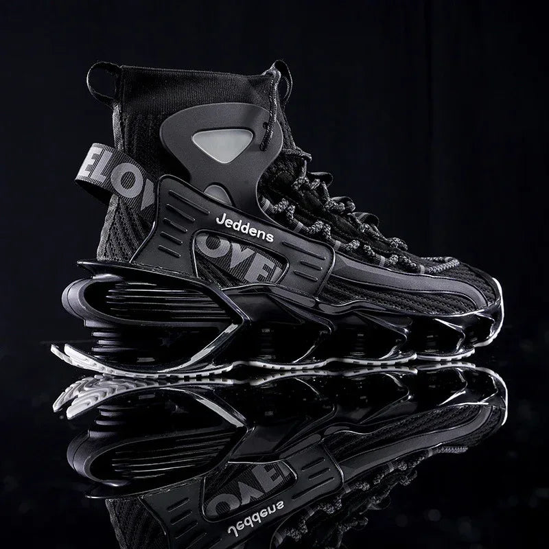 Thick-soled Trendy Basketball Sneakers - Viexta