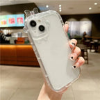 small-monster-transparent-iphone-case - Viexta