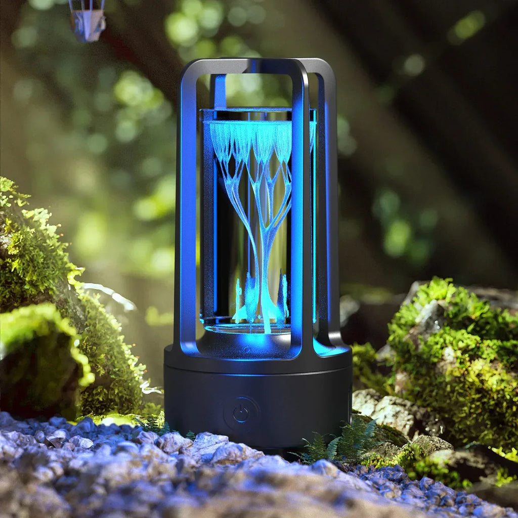 Creative 2 In 1 Audio Acrylic Crystal Lamp - Viexta