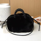 Plush Versatile Pleated Cloud Bag - Viexta