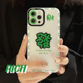 Cartoon Printed Silicone iPhone Case - Viexta