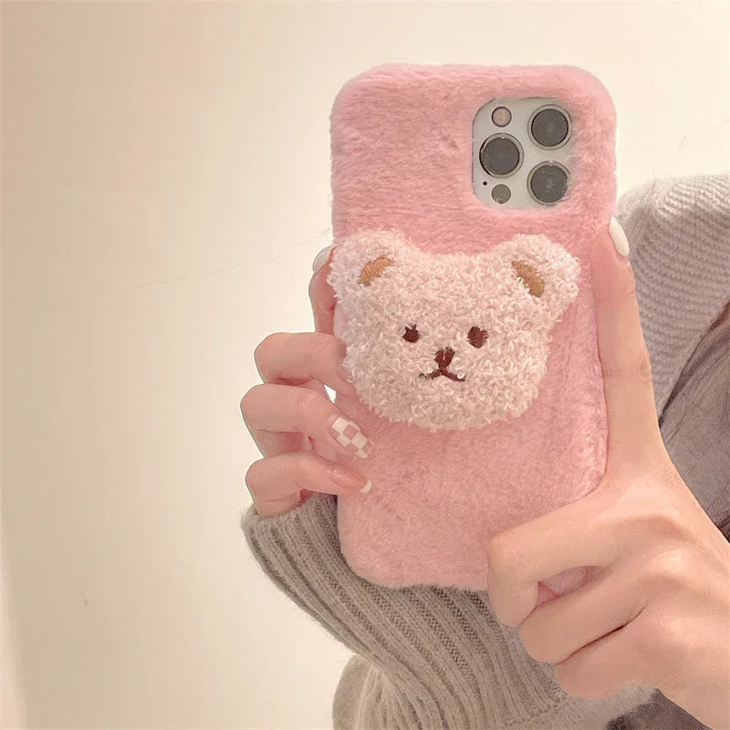 Plush Bear Model iPhone Case - Viexta