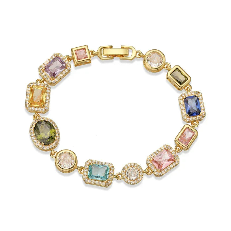 Retro Light-luxury Geometric Jewelry Set - Viexta