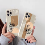 Abstract Flower Silicone iPhone case - Viexta