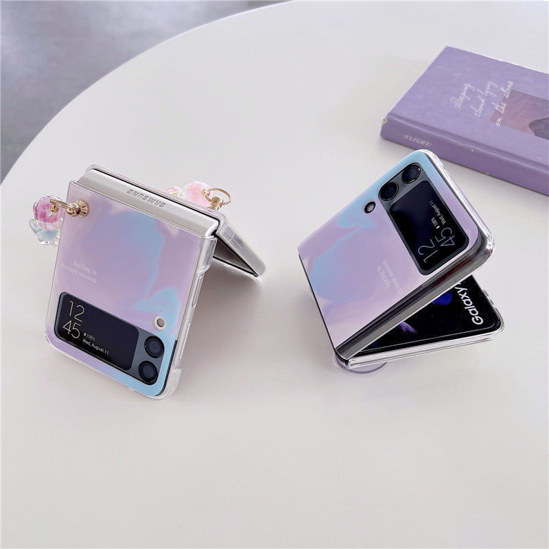 purple-butterfly-holder-chain-samsung-phone-case