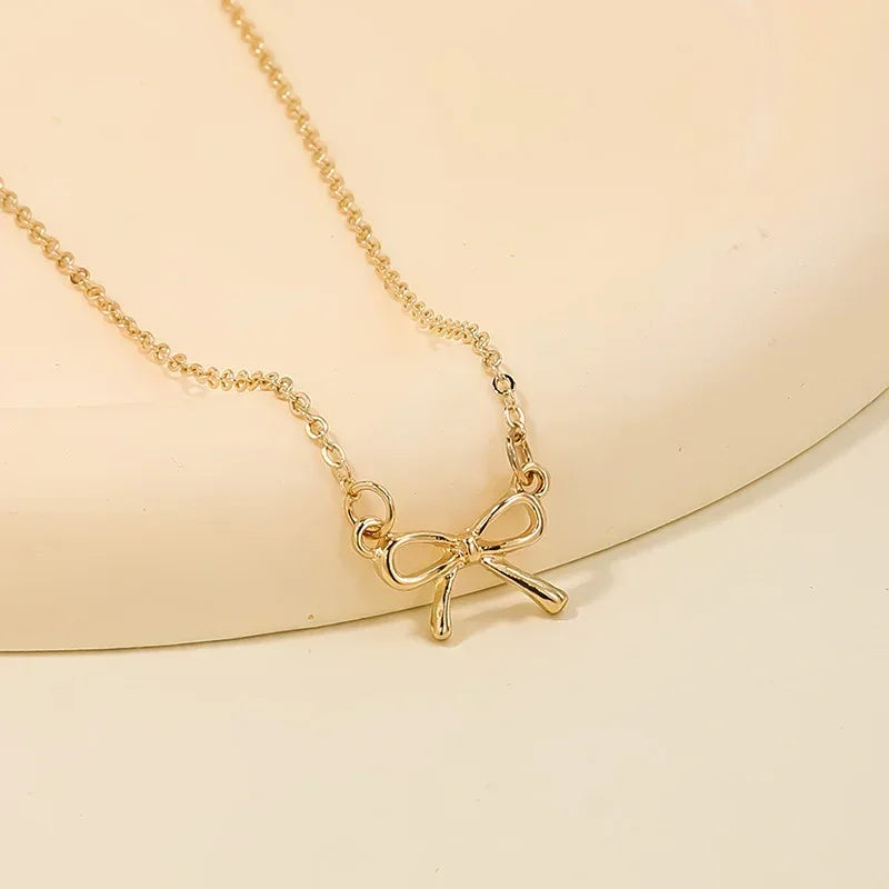 Luxury Bow Necklace - Viexta