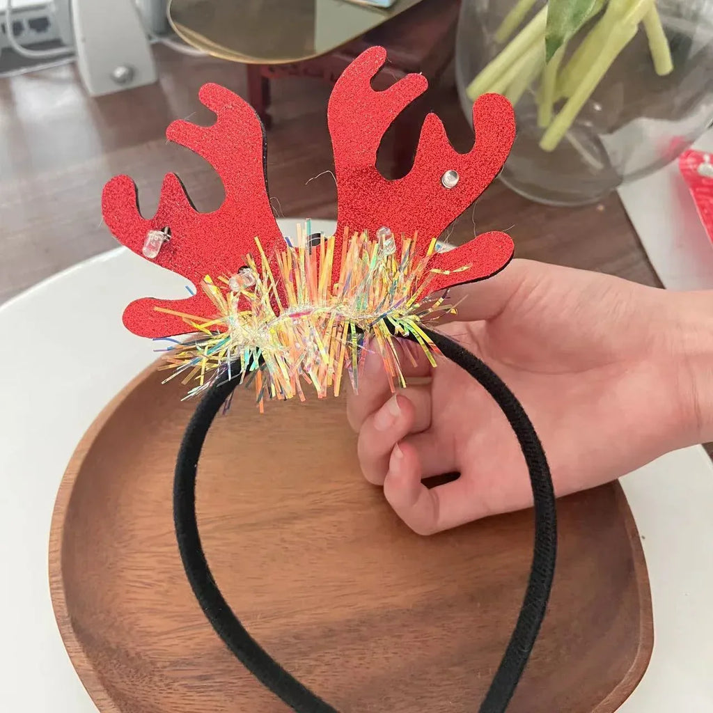 Christmas With Light Headband Snowflake - Viexta