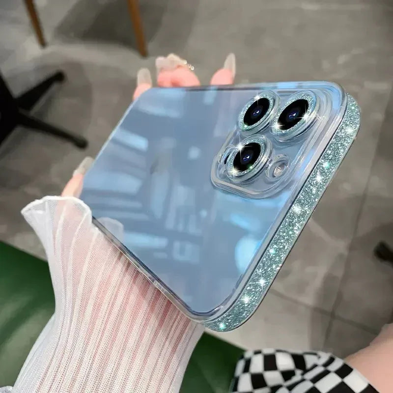 Glitter Frame iPhone Case - Viexta