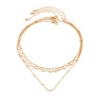 Princess Crystal Twin Clavicle Chain - Viexta