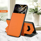 Pixel 6 Card Flip Protective Leather Case - Viexta