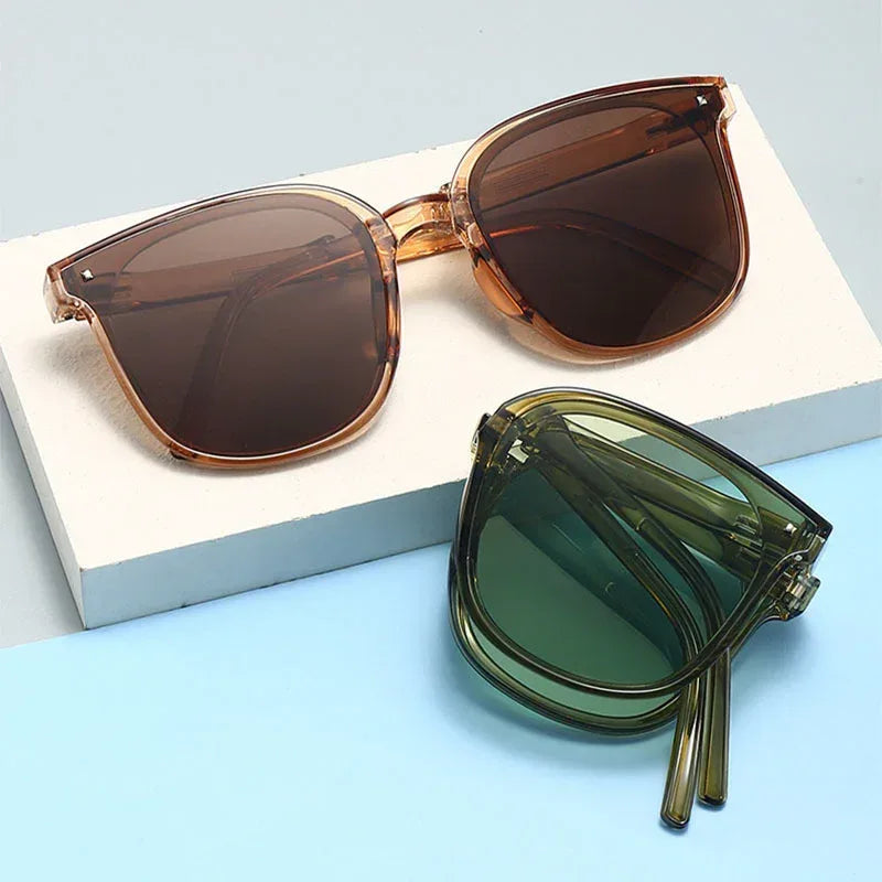 Folding Sunglasses Summer Beach Sun Protection Glasses - Viexta