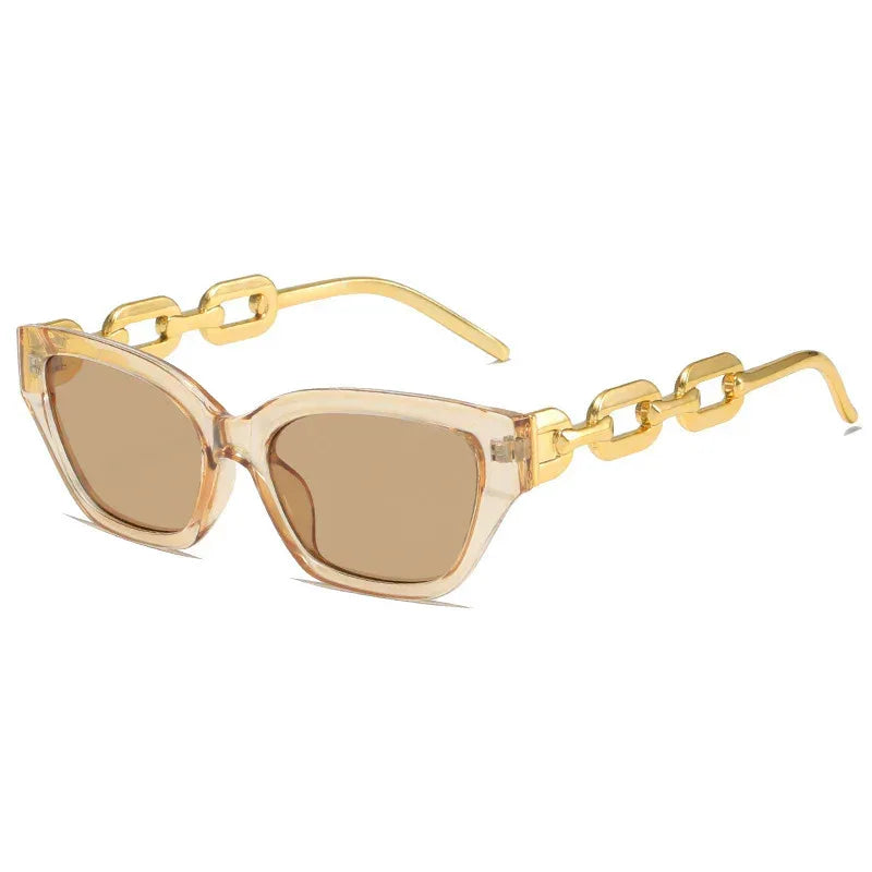 Retro Modern Thick Frame Sunglasses - Viexta