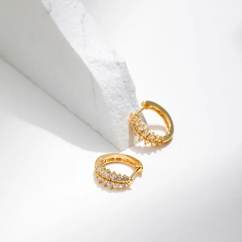 Light Luxury Ear Studs - Viexta