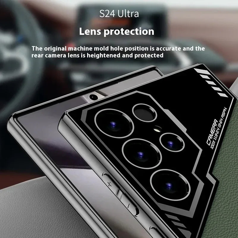 Electroplated Esports Leather Samsung Protective Case - Viexta