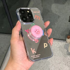 Mirror Button Bracket iPhone Case - Viexta