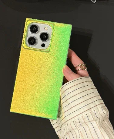 Frosted Laser Square iPhone Case - Viexta