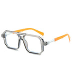 Retro Double Beam Pilot Catwalk Light Luxury Sunglasses - Viexta