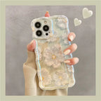 twisted-edge-oil-painting-flower-iphone-case - Viexta