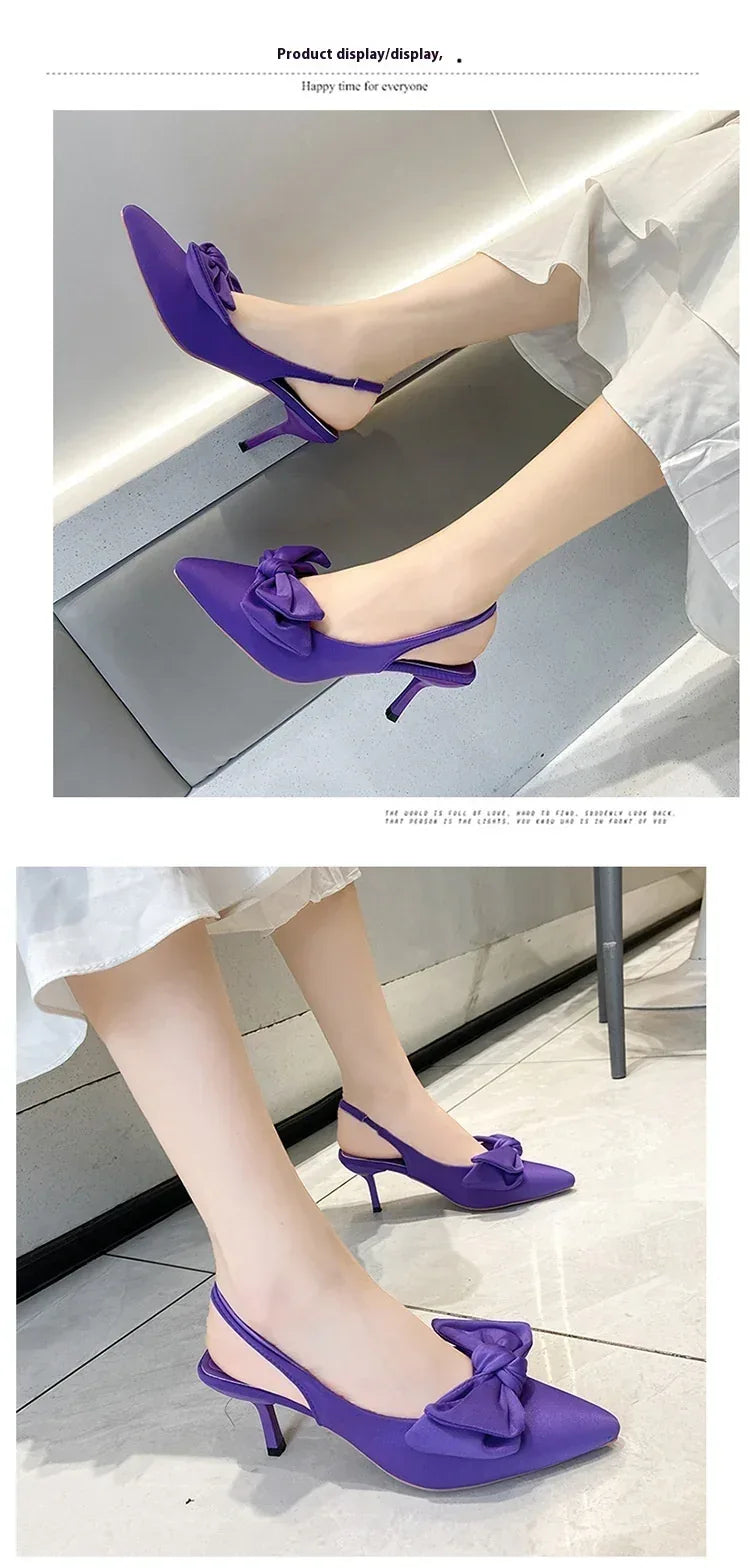 Pointed Thin High Heel - Viexta