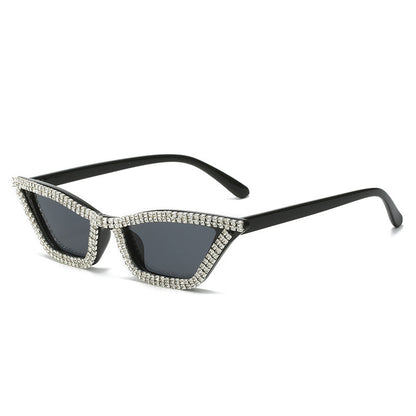 Classic Cat Eye Diamond Sunglasses