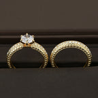 Female High-end Niche Ring Zircon
