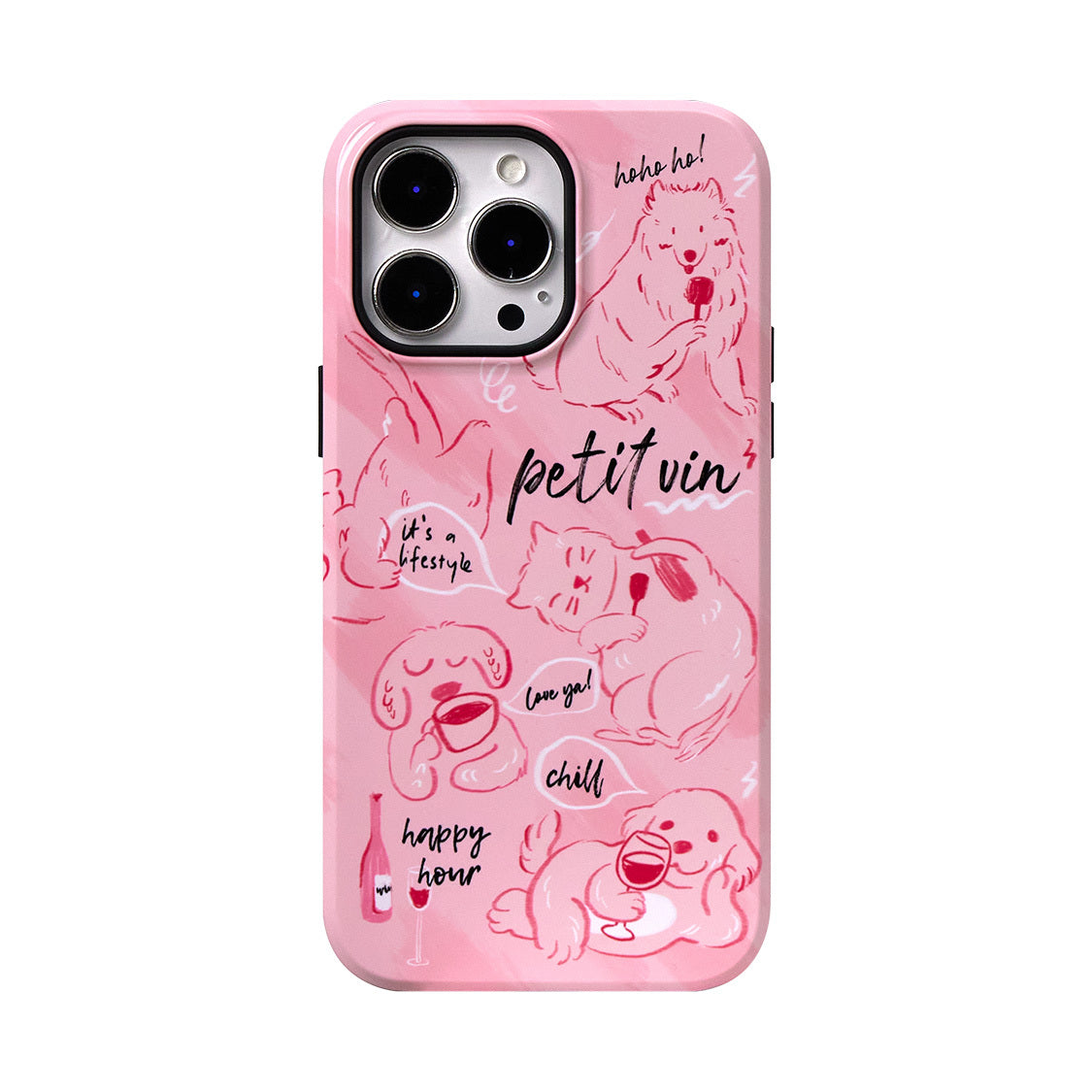 Fashion Cute Cat Print iPhone Case