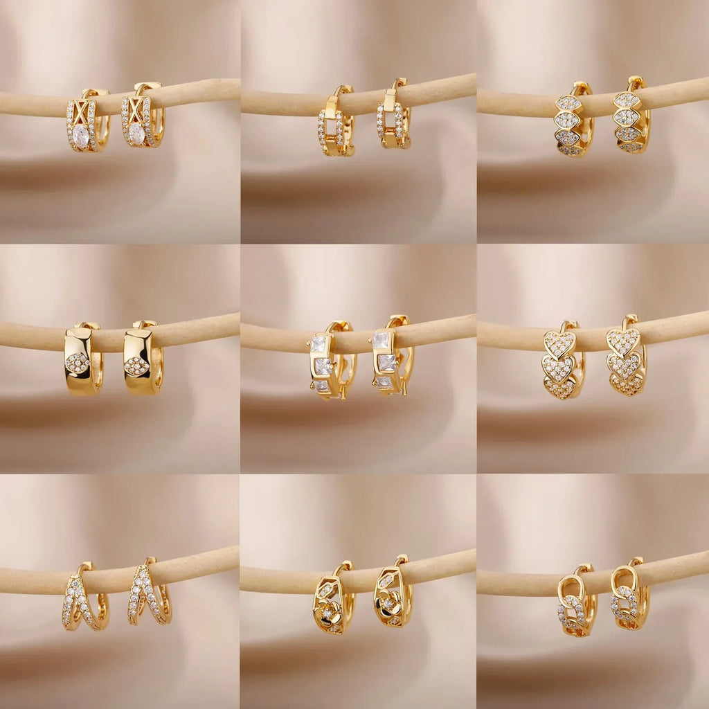 C- Shaped Hoops - Viexta
