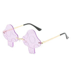 Irregular Mushroom-shaped Sunglasses - Viexta